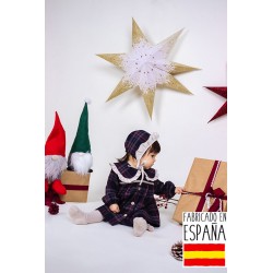 Vestido manga larga salor  bebé niña especial navidad-CLI-21283-B-Calamaro Baby