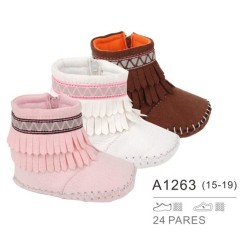 Botas con decoración flecos-Bubble-BBI-A1263