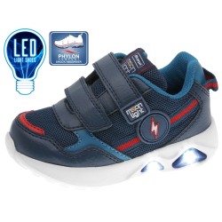 Deportivos con luces doble velcro-BPI-2202120-Beppi