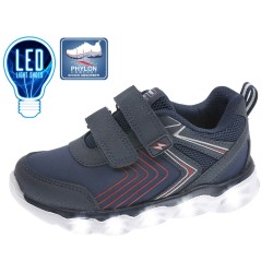 Deportivos con luces doble velcro-BPI-2192790-Beppi