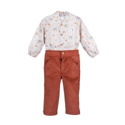 Conjunto largo pantalón jarama niño-CLI-11072-N-Calamaro Baby