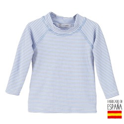 Camiseta baño estampada marinero para niño/a-CLV-25016-N-Calamaro Baby