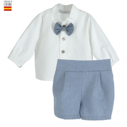 Conjunto pantalón salomón excellentt-CLV-11146N-Calamaro Baby