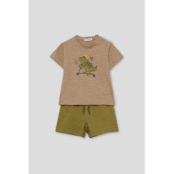 Conjunto camiseta y pantalón corto-SMV-254070V-Street Monkey