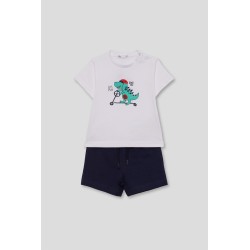 Conjunto camiseta y pantalón corto-SMV-254070M-Street Monkey