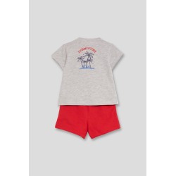 Conjunto camiseta y pantalón corto-SMV-254071R-Street Monkey