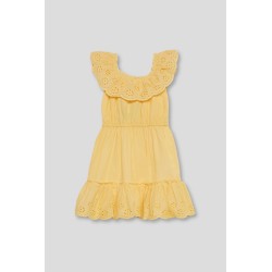 Vestido con volantes-SMV-256010-Street Monkey