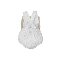 Pelele corto tirante volantes vichy-30250-Babidu