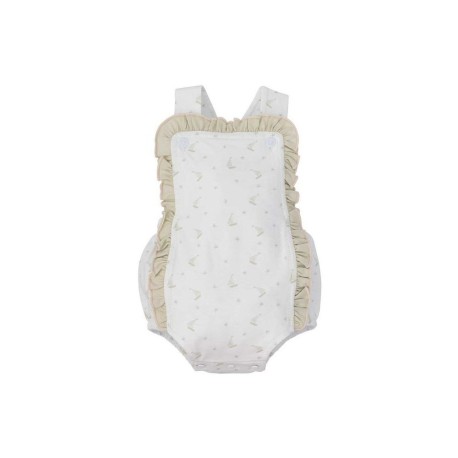 Pelele corto tirante volantes vichy-30250-Babidu