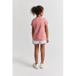 Camiseta chica rosa chicle-SMV-96007R-1-Street Monkey