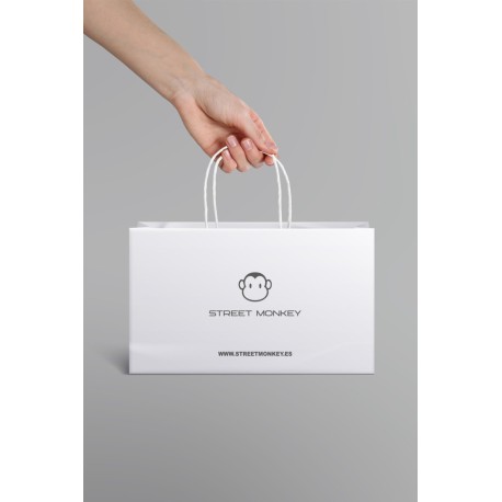 Bolsa papel grande-Street Monkey