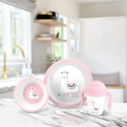 Set vajilla 5 pcs mod llama-IBV-SET18-Interbaby