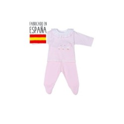 Tumodakids distribuidores de ropa de bebé. Mudita larga Patos cuello volante - Tony Bambino