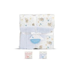 Tumodakids proveedores de ropa infantil. Manta con borreguillo Elefante - Interbaby