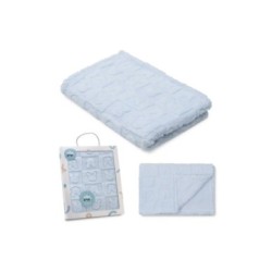 Tumodakids mayoristas de ropa infantil. Manta Sherpa grabada Conejitos 80x110 - Interbaby