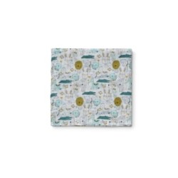 Tumodakids mayoristas de ropa infantil. MUSELINA  1.20 x 1.20   MOD GATITO en tubo de cartón con asas - Interbaby