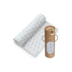 Tumodakids distribuidores de ropa infantil. MUSELINA  1.20 x 1.20   MOD START en tubo de cartón con asas - Interbaby