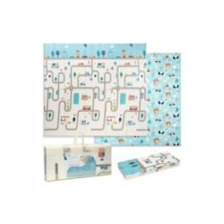 Tumodakids mayoristas de ropa infantil. ALFOMBRA DE JUEGOS-GATEO MODELO COCHES - Interbaby