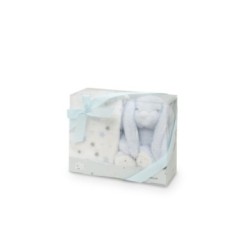 Tumodakids mayoristas de ropa infantil. PELUCHE+MANTA MOD ESTRELLA CONEJO - Interbaby