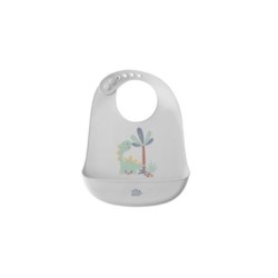 Tumodakids proveedores de ropa infantil. BABERO SILICONA ESTAMPADDO MODELO DINO - Interbaby