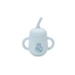Tumodakids distribuidores de ropa infantil. VASO ANTIGOTEO + PAJITA DE SILICONA REAL MADRID - Real Madrid