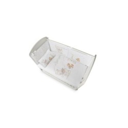 Tumodakids distribuidores de ropa infantil. Juego cuna:Funda Nórdica + Almohada + Chichonera + Relleno 60x120 Don Algodón Co