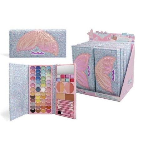 Tumodakids proveedores de ropa infantil. Megapaleta 52 Sombras de ojos, 8 glosses, 6 coloretes, 4 aplicadores y 2 brochas Mer