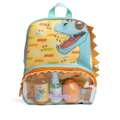 Tumodakids distribuidores de ropa infantil. Set de baño infantil en mochila: Gel de ducha y champú 2 en 1, bruma corporal y b