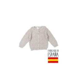 Tumodakids mayoristas de ropa infantil. Chaqueta punto bebé cuello volante - Tony Bambino