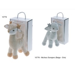 Muñeco sonajero ciervo-GBI-10776-Gamberritos