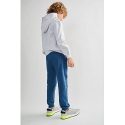 Pantalon deportivo básico niño azul noche-SMI-95052AN-1-Street Monkey