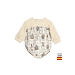 Tumodakids distribuidores de ropa de bebé. Pelele Mistral - Calamaro Baby