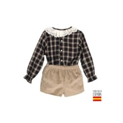 Tumodakids mayoristas de ropa infantil. Conjunto falda-pantalón Tramontana - Calamaro Baby
