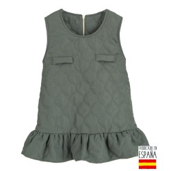 Tumodakids distribuidores de ropa infantil. Vestido Puffer - Calamaro Baby
