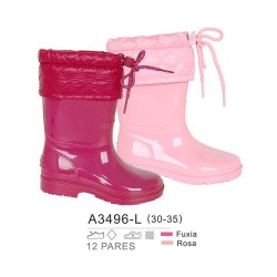Botas de agua con acolchado en caña-Bubble-BBI-A3496-L