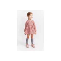 Tumodakids distribuidores de ropa infantil. Vestido manga larga bebé animal print y cubrepañal - Street Monkey