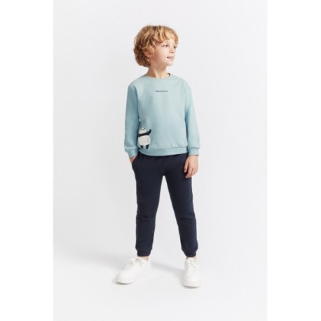 Tumodakids distribuidores de ropa infantil. Conjunto 2 piezas sport Bebé niño Panda - Street Monkey