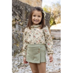 Tumodakids proveedores de ropa infantil. Conjunto falda-pantalón Bise - Calamaro Baby