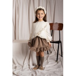 Tumodakids proveedores de ropa infantil. Conjunto falda Raw - Calamaro Baby