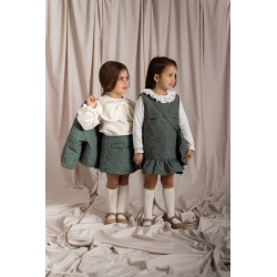 Tumodakids distribuidores de ropa infantil. Vestido Puffer - Calamaro Baby