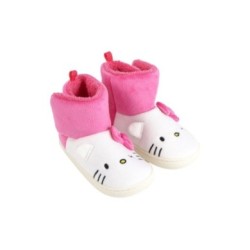 Tumodakids mayoristas de ropa infantil. ZAPATILLAS DE CASA BOTA APLICACIONES HELLO KITTY - Cerdá - HELLO KITTY