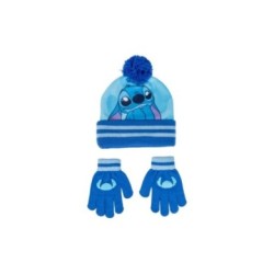 Tumodakids mayoristas de ropa infantil. CONJUNTO 2 PIEZAS GORRO Y GUANTES  STITCH - Cerdá - STITCH