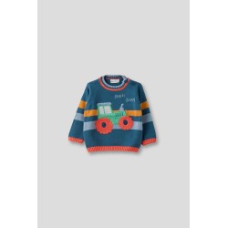 Jersey punto bebé niño tractor-344033-Street Monkey
