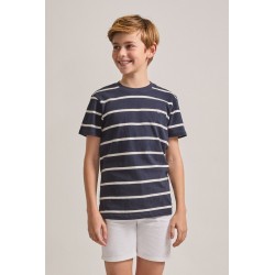 Camiseta manga corta stripes-SMV-257012M-Street Monkey
