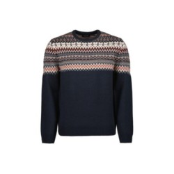 Tumodakids proveedores de ropa infantil. Jersey hombre cuello redondo - Blue Seven