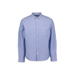 Tumodakids proveedores de ropa infantil. Camisa hombre manga larga estampado rayas - Blue Seven