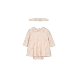 Tumodakids distribuidores de ropa de bebé. Vestido manga larga bebé con body y diadema - Blue Seven