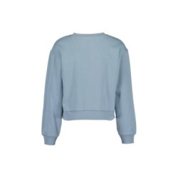 Tumodakids proveedores de ropa infantil. Sudadera chica cuello redondo mensaje - Blue Seven