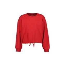 Tumodakids proveedores de ropa infantil. Sudadera chica cuello redondo corazón - Blue Seven