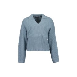 Tumodakids proveedores de ropa infantil. Jersey punto chica cuello polo - Blue Seven